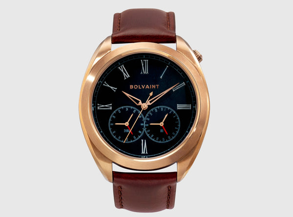 The Aurelius Bleu in Rose Gold