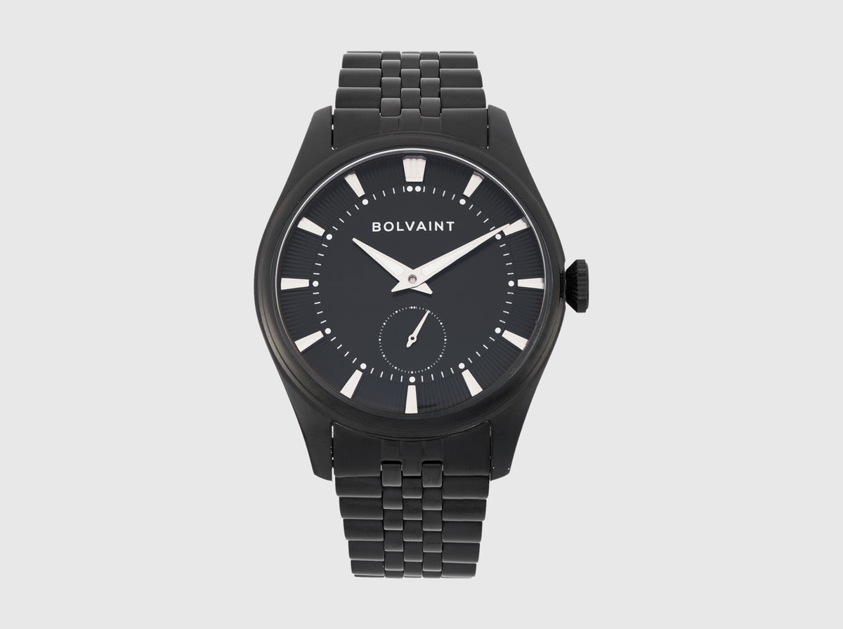 The Alaric Automatic Watch - Noir in Black
