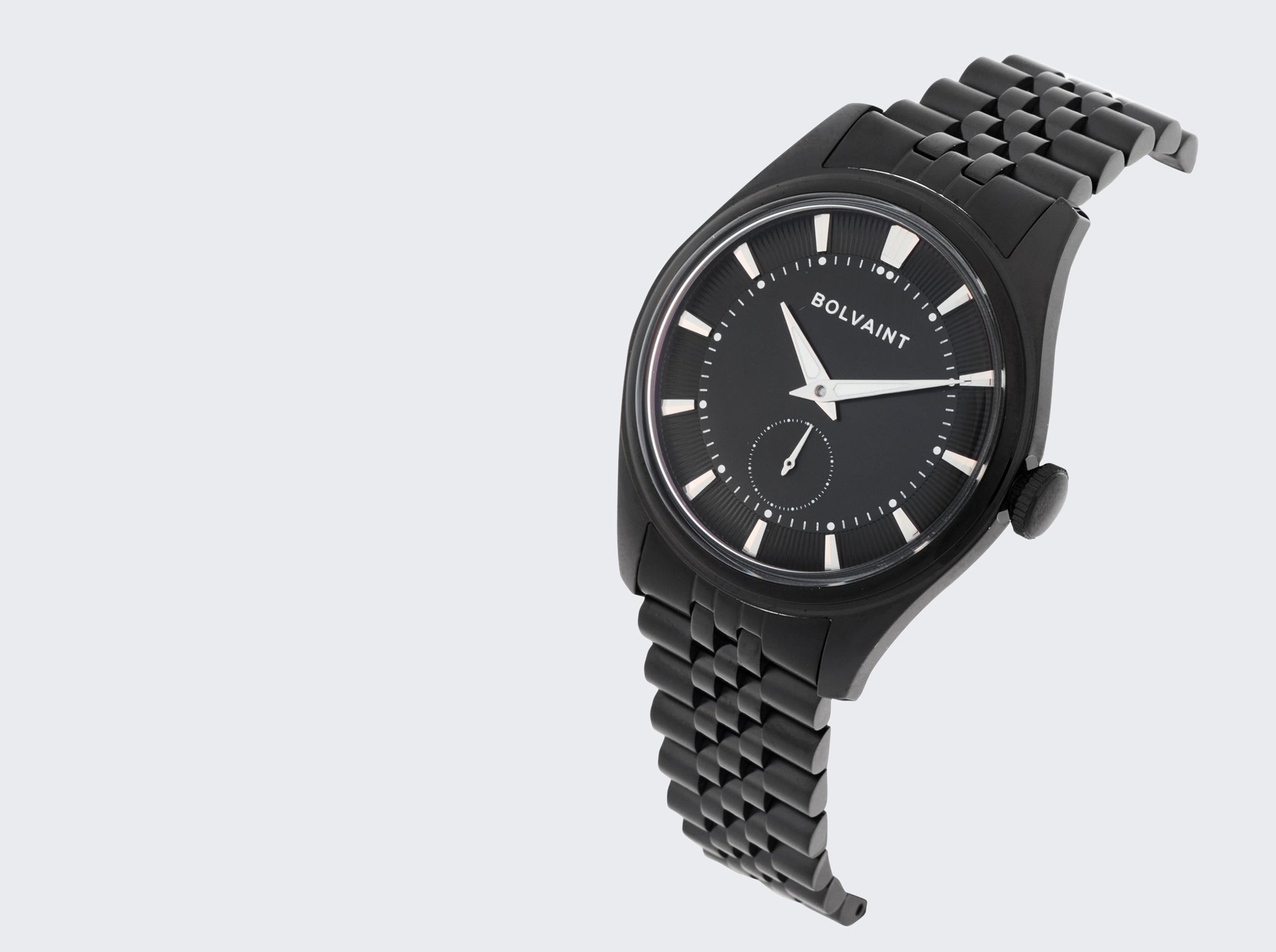 The Bolvaint Alaric Automatic Watch - Noir in Black