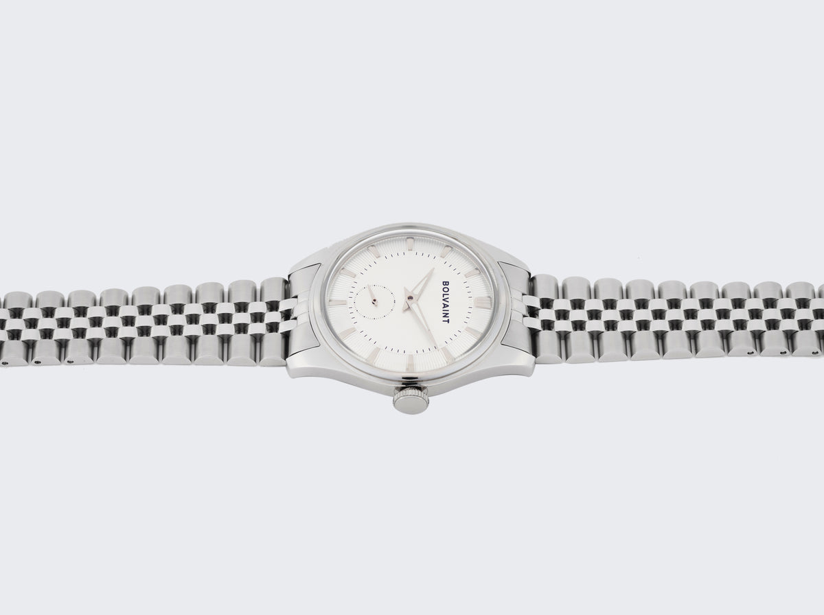 The Alaric Automatic Watch - Argent in Silver