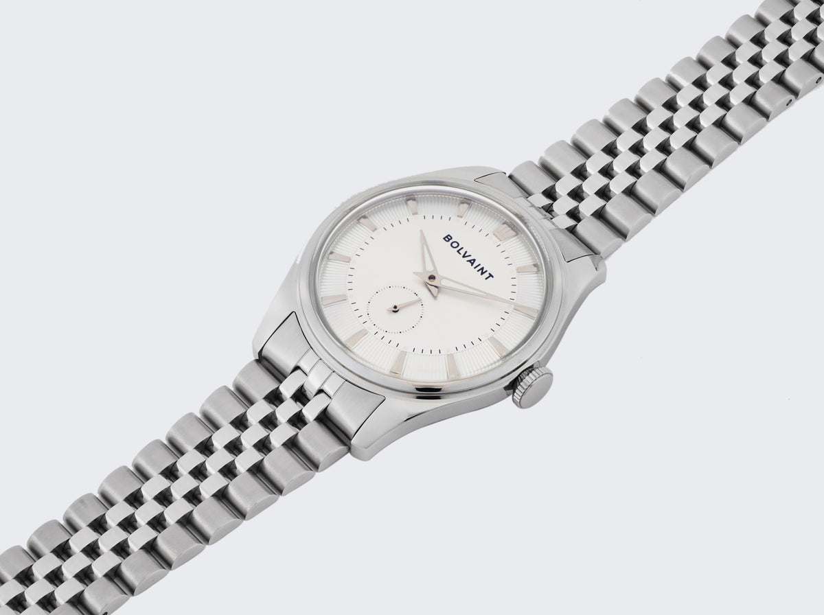 The Alaric Automatic Watch - Argent in Silver