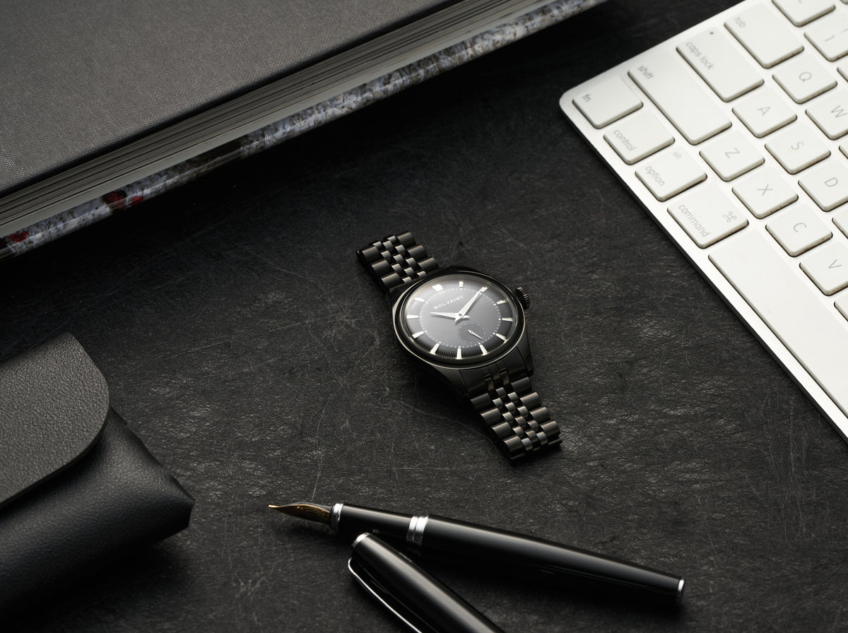 The Alaric Automatic Watch - Noir in Black