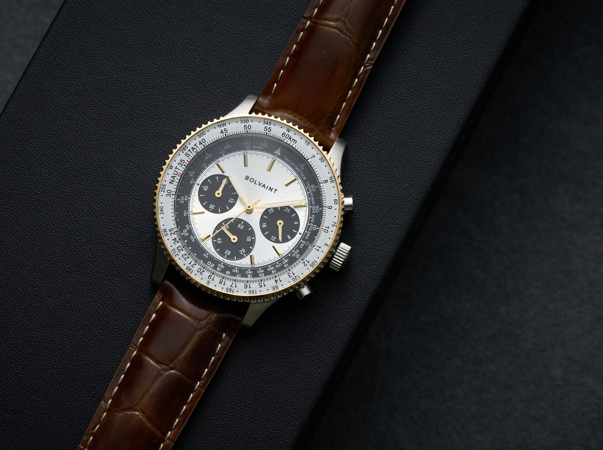 The Marquis Chronograph Blanc in White