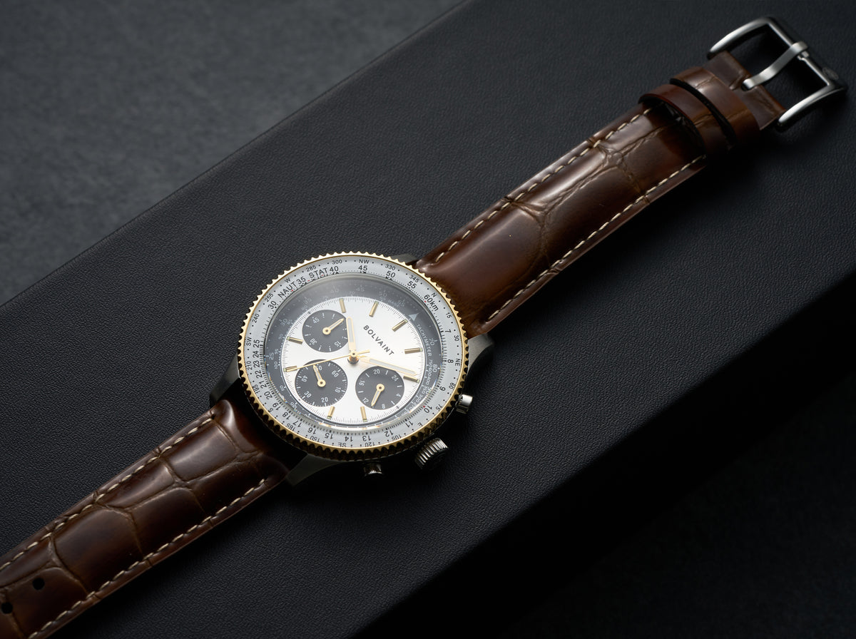 The Marquis Chronograph Blanc in White
