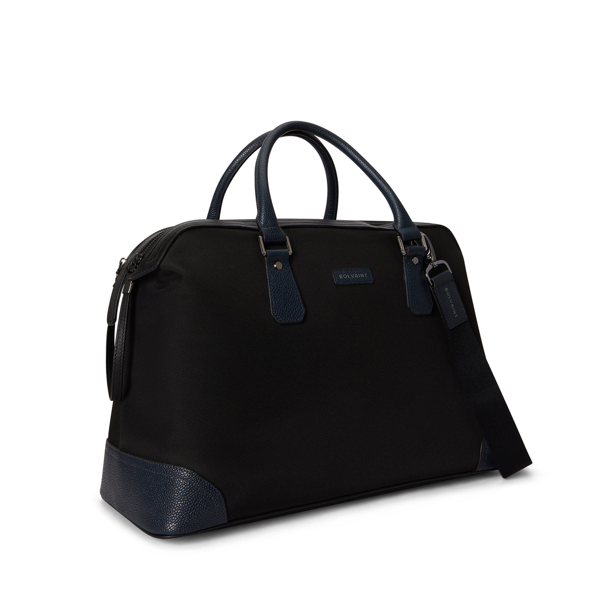The Ivens Travel Bag in Nylon and Leather