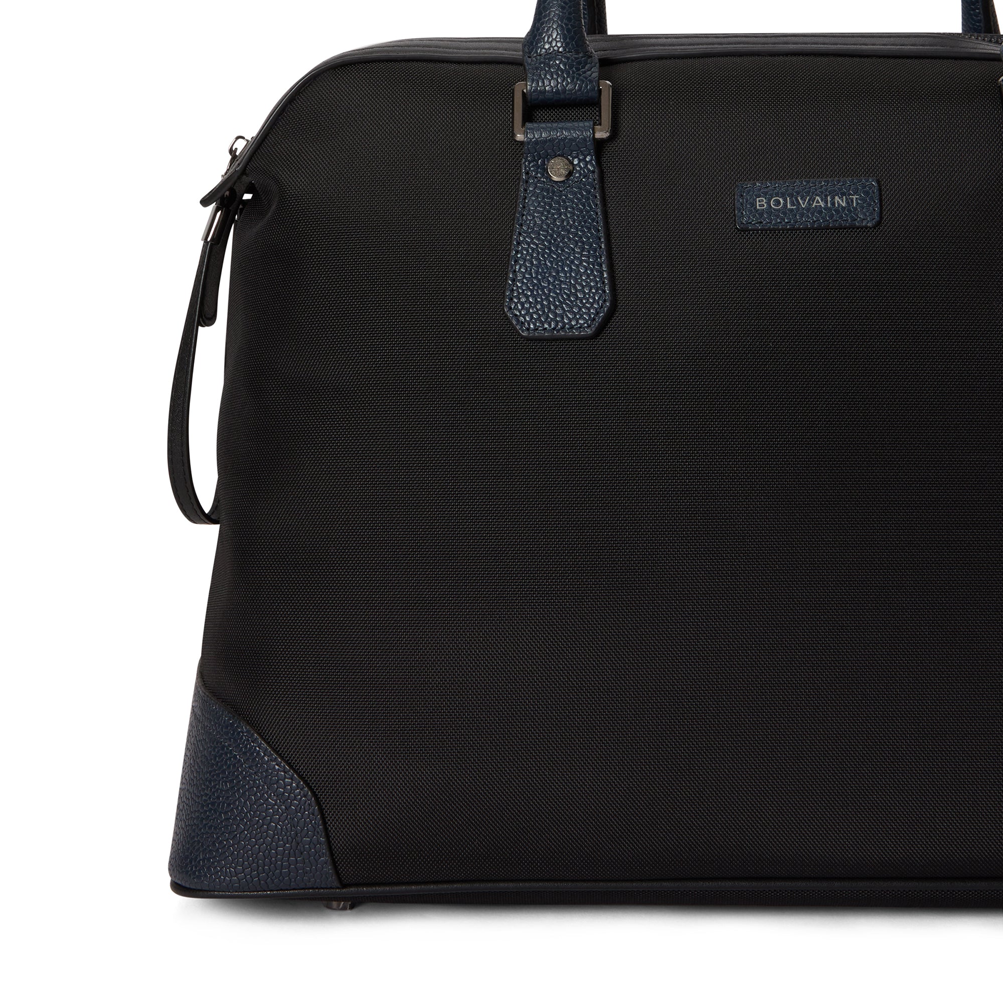 The Ivens Travel Bag in Nylon and Leather