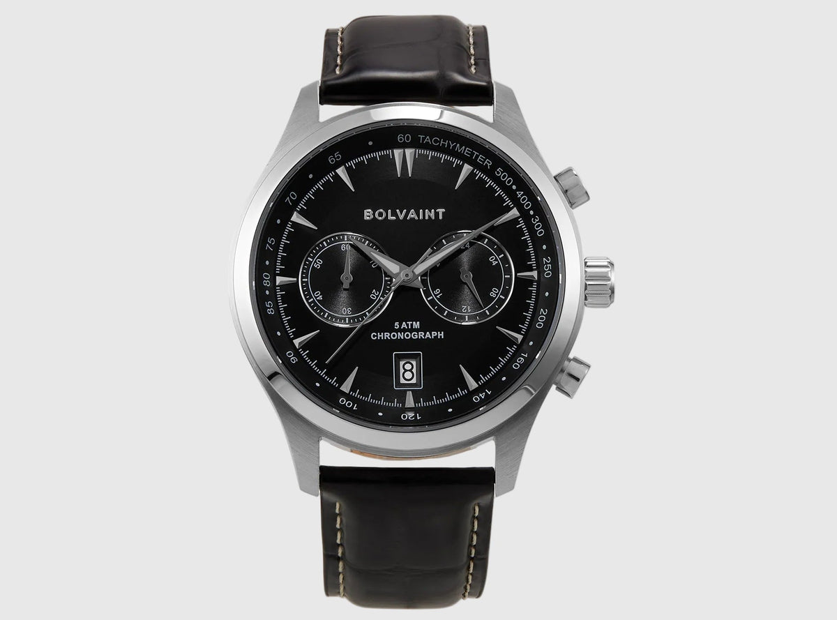 The Tempus Noir in Ash Silver