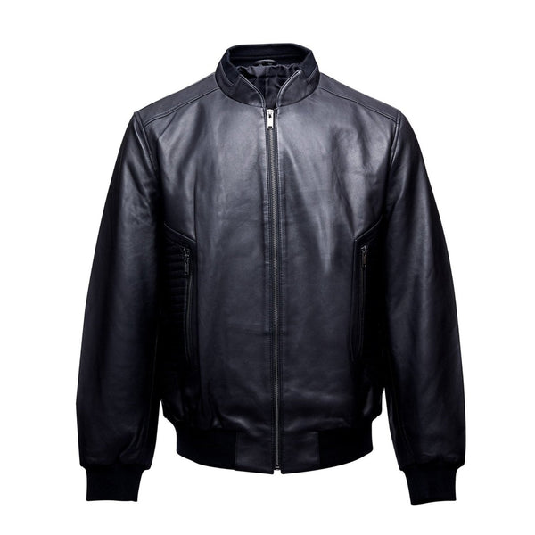 Gaspard Lambskin Moto Jacket – Men’s