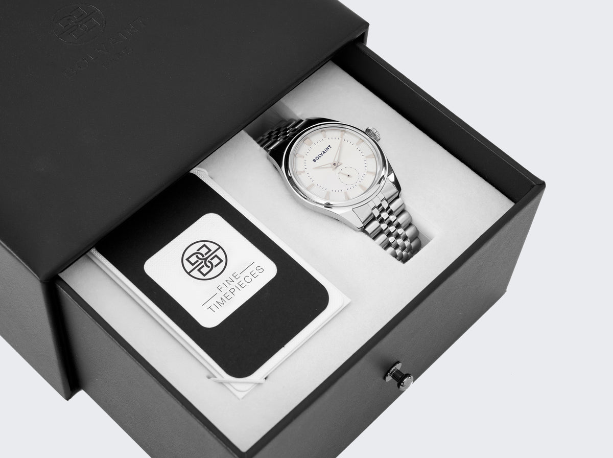 The Alaric Automatic Watch - Argent in Silver