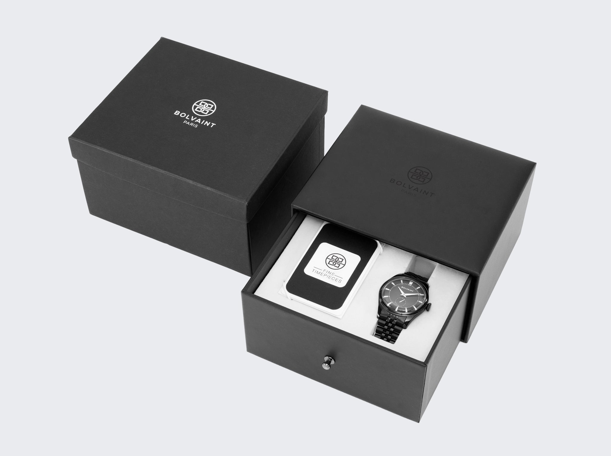 The Bolvaint Alaric Automatic Watch - Noir in Black