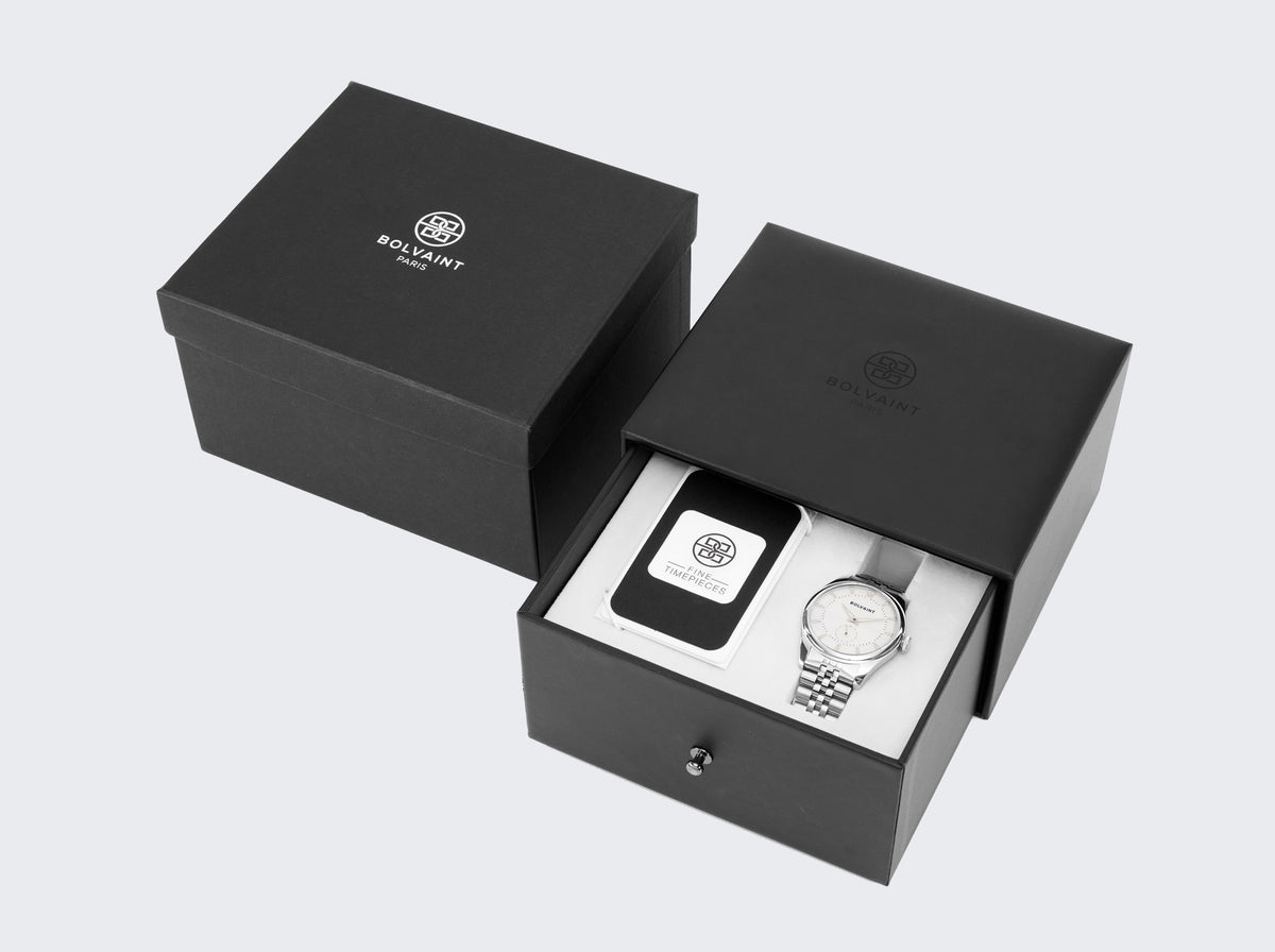 The Alaric Automatic Watch - Argent in Silver