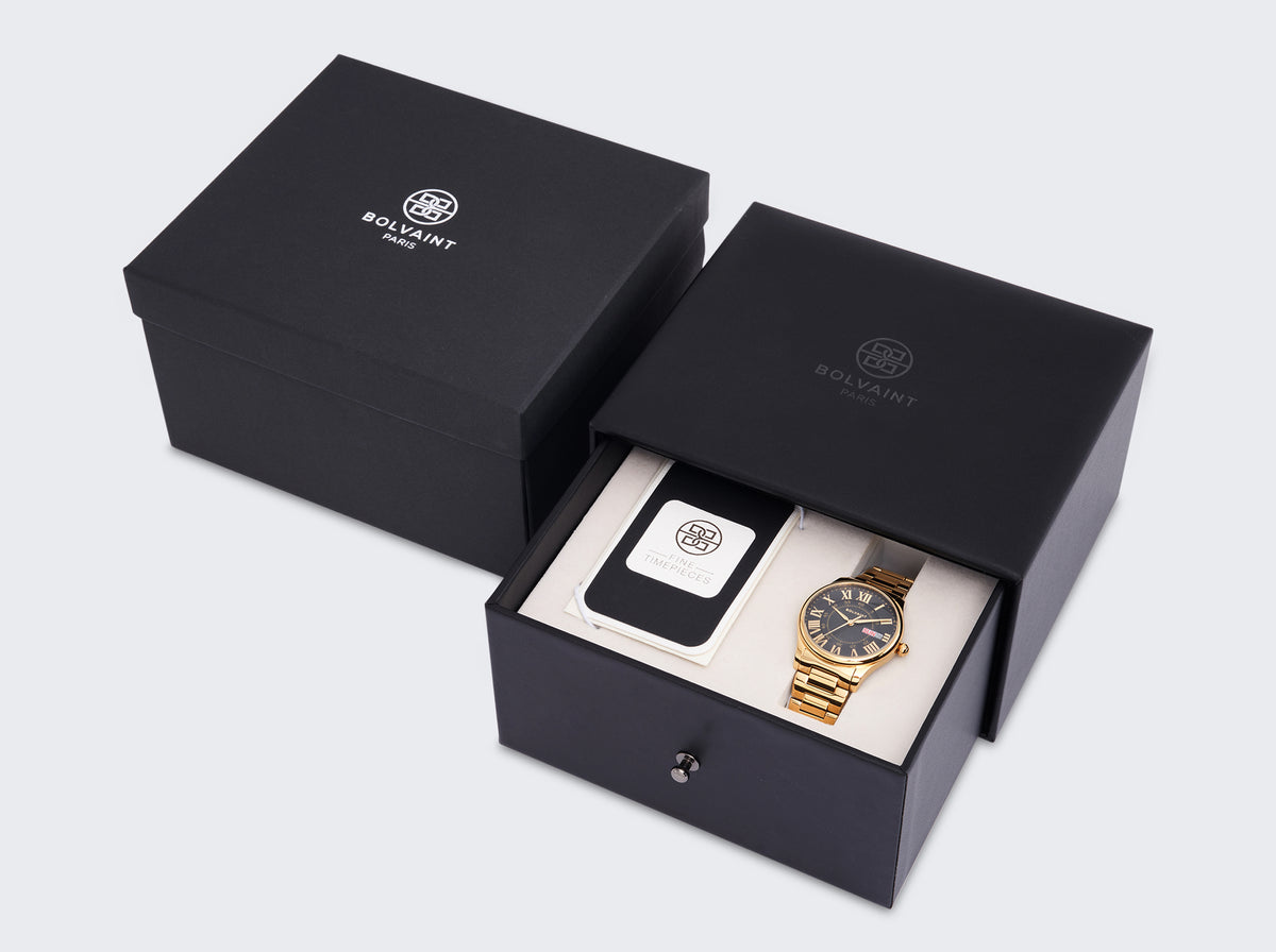The Thalia Ladies' Watch - Onyx Black