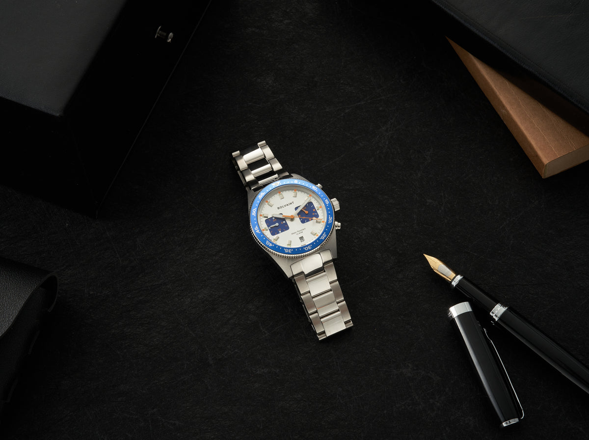 The Balmat Argent in Blue