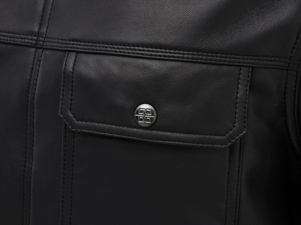 Arnaud Lambskin Moto Jacket - Men's