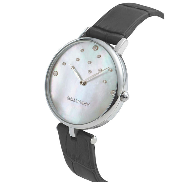 Nu’utea Mother-of-Pearl Ladies’ Watch - Basalt Black