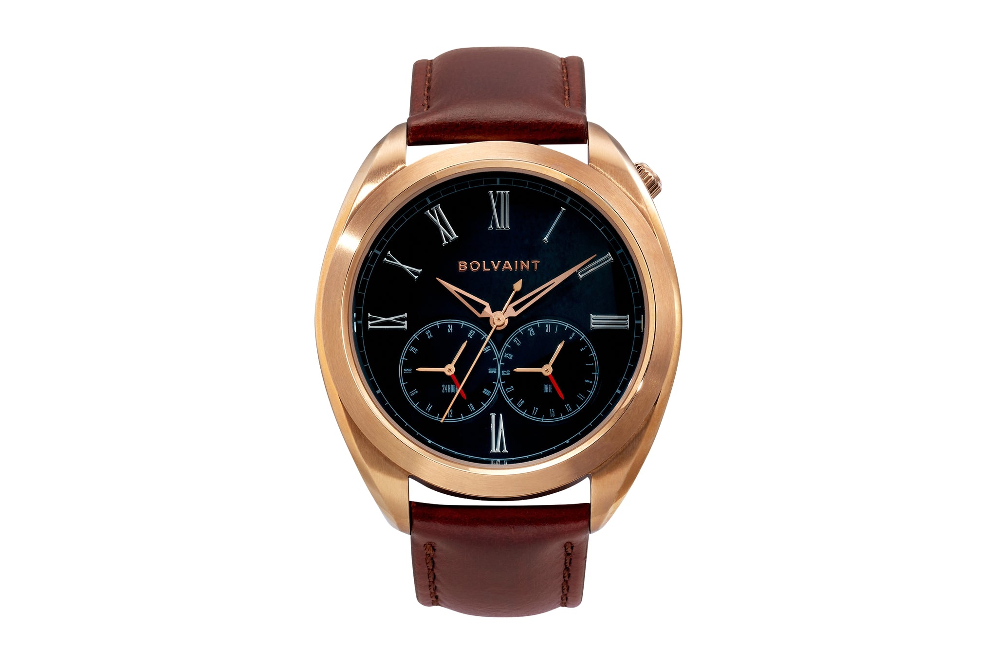 The Aurelius Bleu in Rose Gold