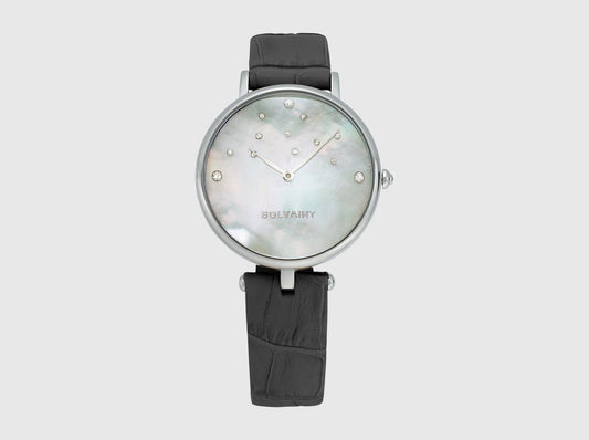 Nu’utea Mother-of-Pearl Ladies’ Watch - Basalt Black