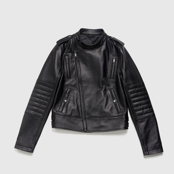 Adelais Lambskin Moto Jacket – Women’s