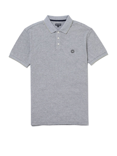 Abreu Polo Shirt in Ocean Grey