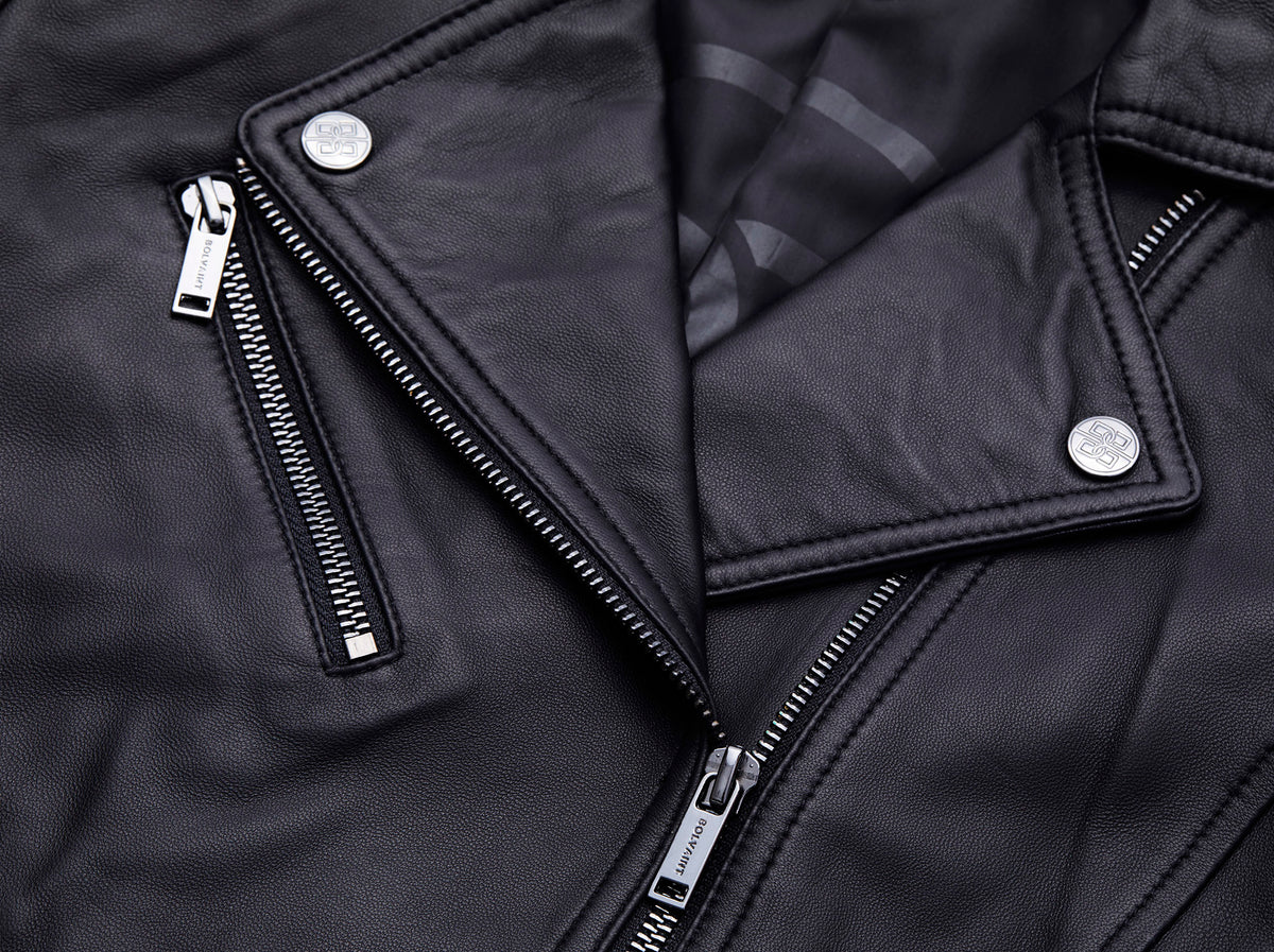 Victoire Lambskin Moto Jacket – Women’s