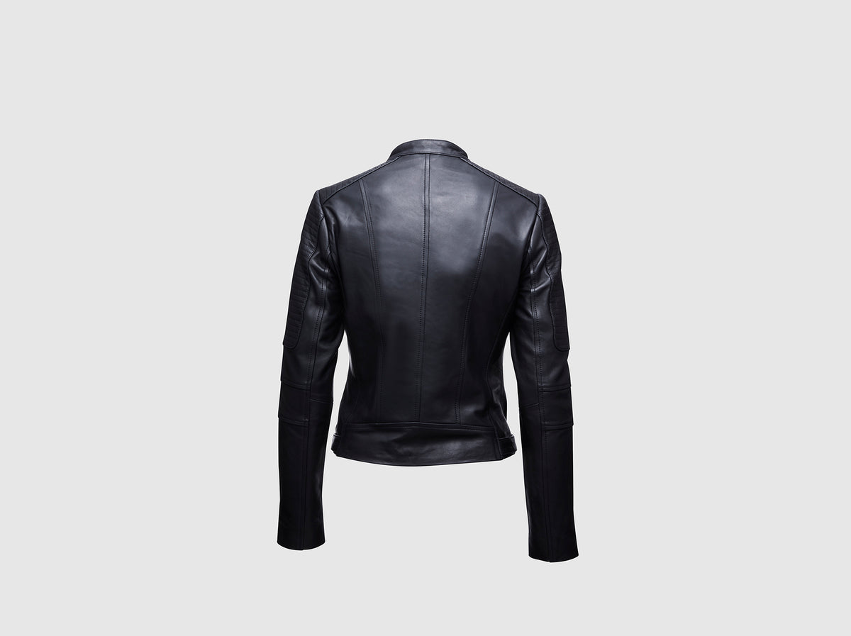 Aeris Lambskin Moto Jacket – Women’s