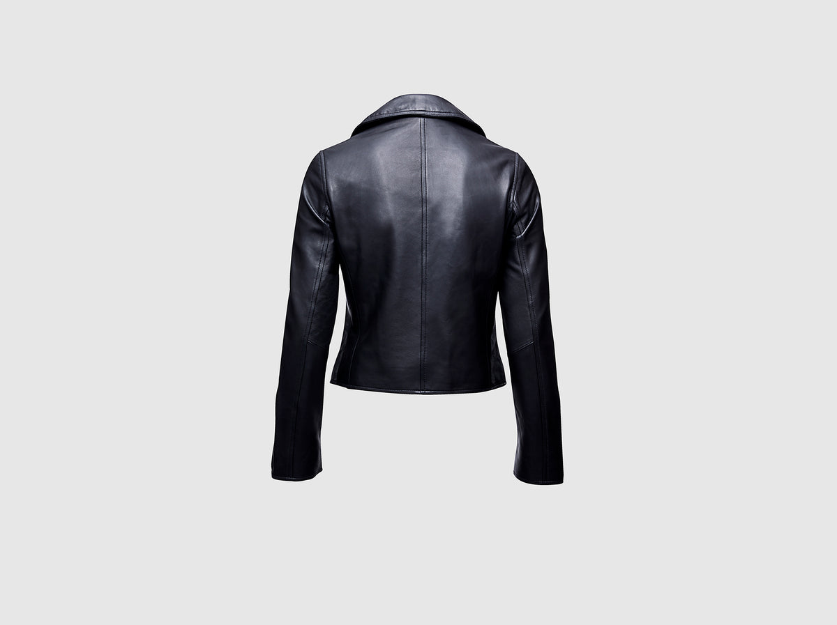 Victoire Lambskin Moto Jacket – Women’s
