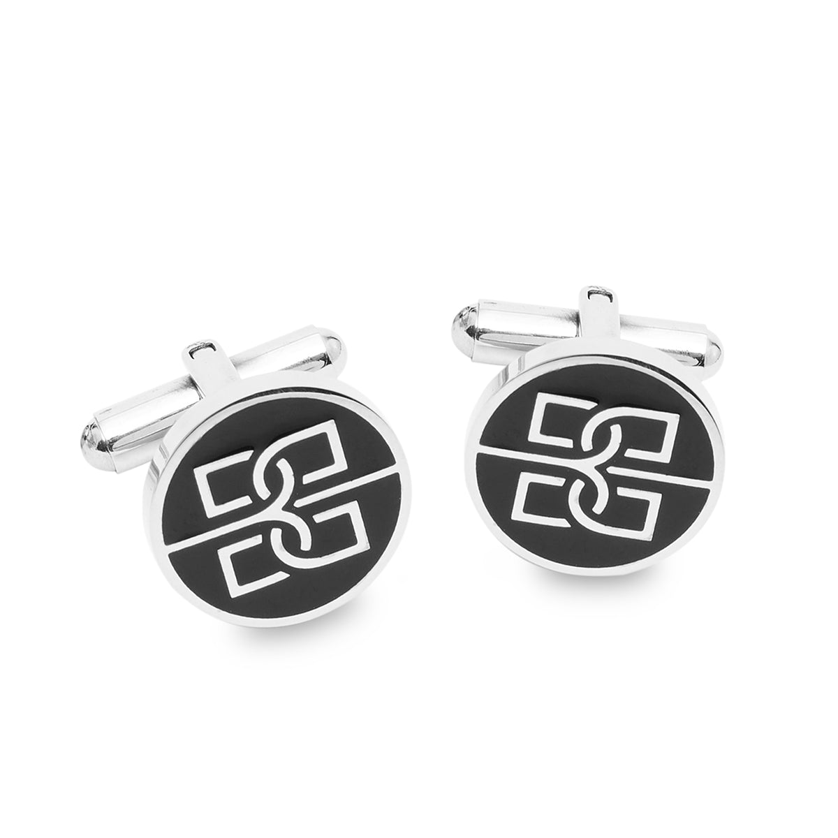 Bolvaint Black Cufflink