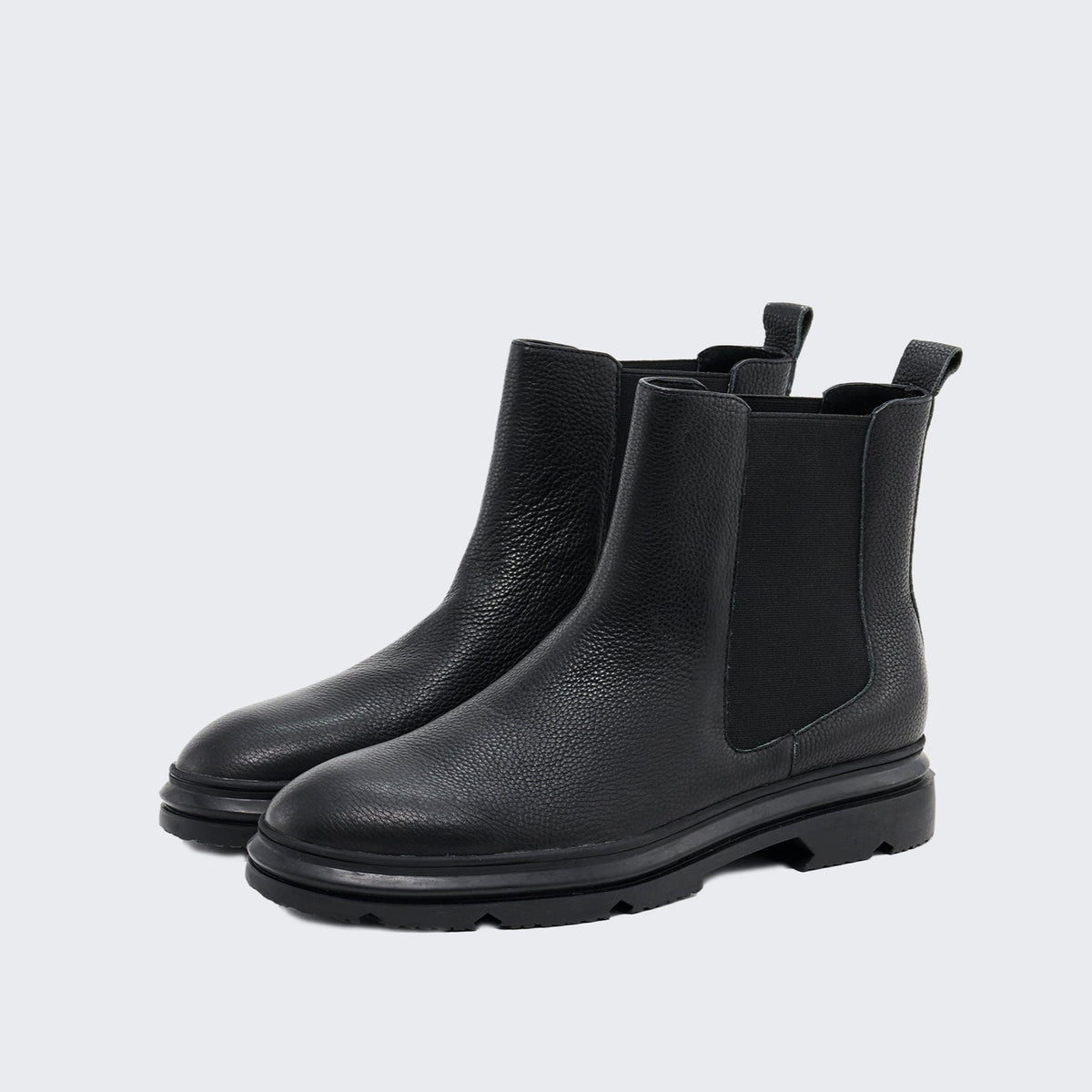 Men Chelsea Boots, Cow Leather
