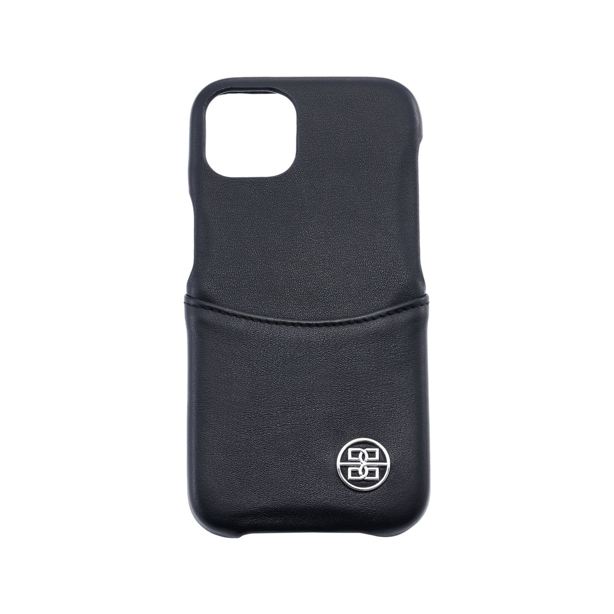 Finley iPhone 13 Case with Pocket in Obsidian Black
