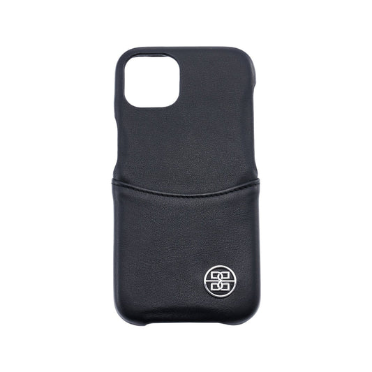 Finley iPhone 13 Case with Pocket in Obsidian Black