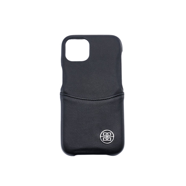 Bolvaint Finley iPhone 13 Case with Pocket in Obsidian Black