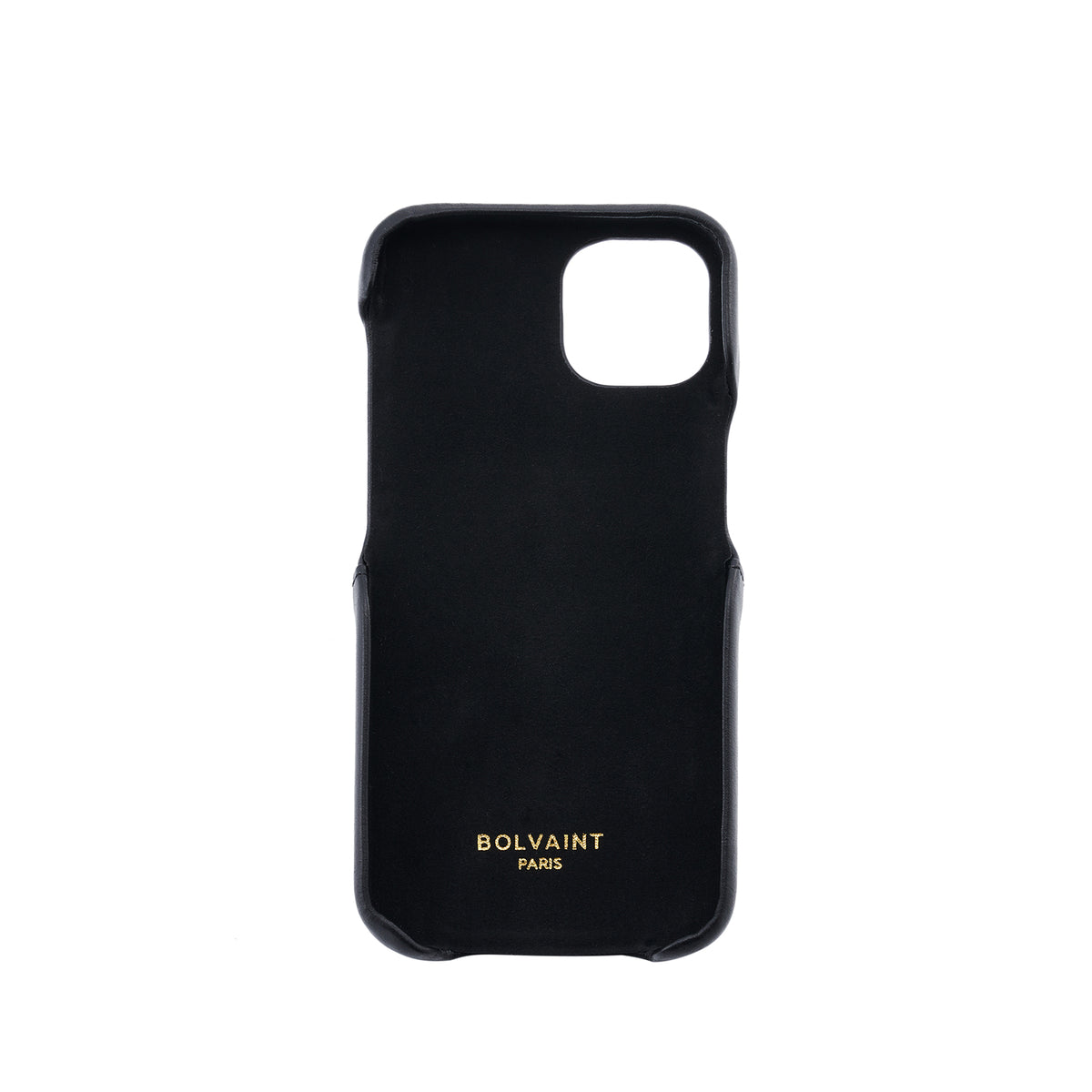 Finley iPhone 13 Case with Pocket in Obsidian Black