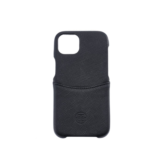 Avery iPhone 13 Case with Pocket in Twill Black