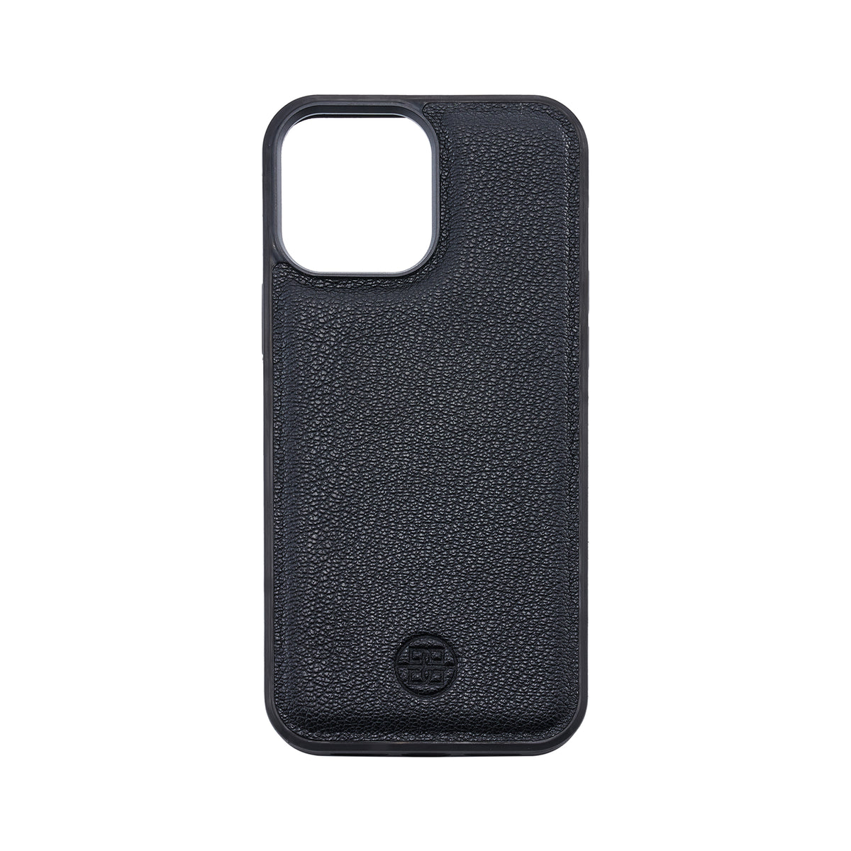 Karter iPhone 13 Pro Max Case in Pebble Grain Black