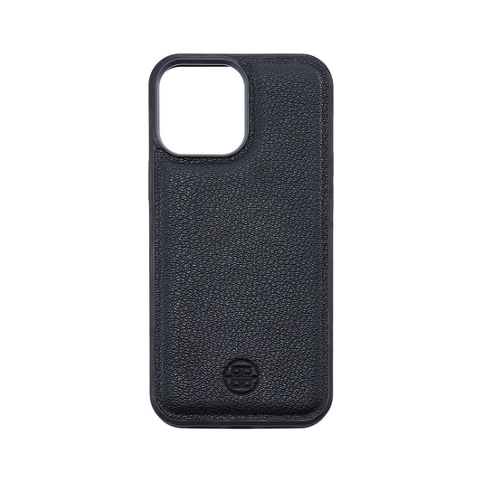Karter iPhone 13 Pro Max Case in Pebble Grain Black