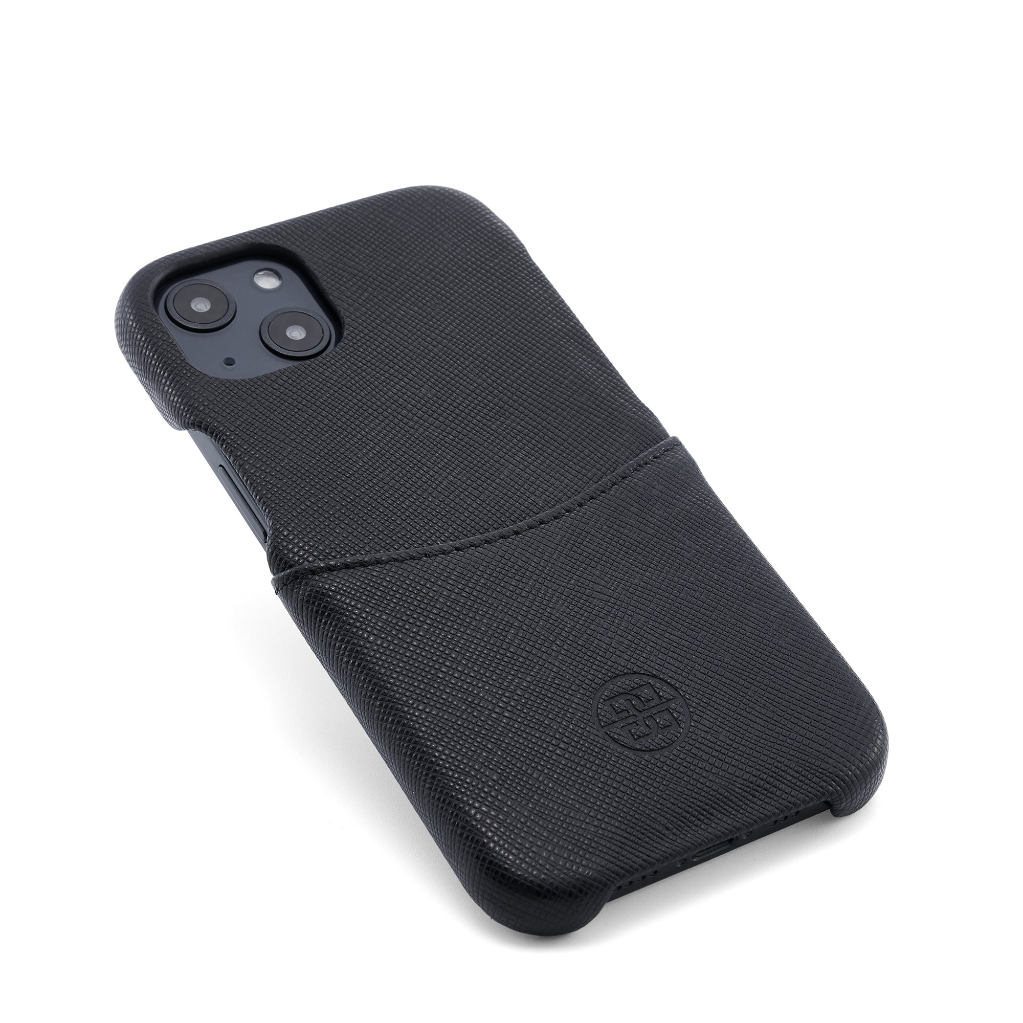 Bolvaint Avery iPhone 13 Case with Pocket in Twill Black