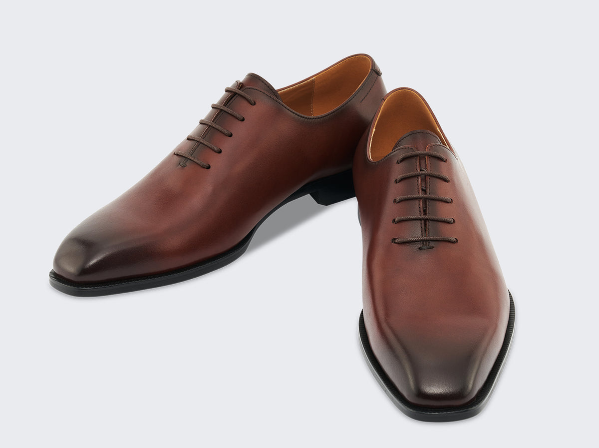 Tarragona Whole Cut Leather Dress Shoes