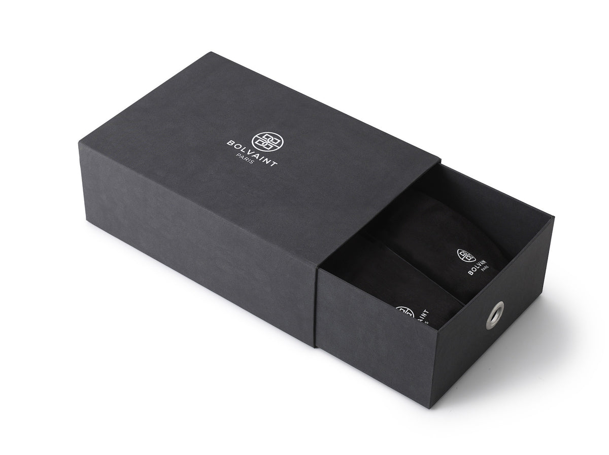 The Verrocchio Dress Shoe in Black Calfskin