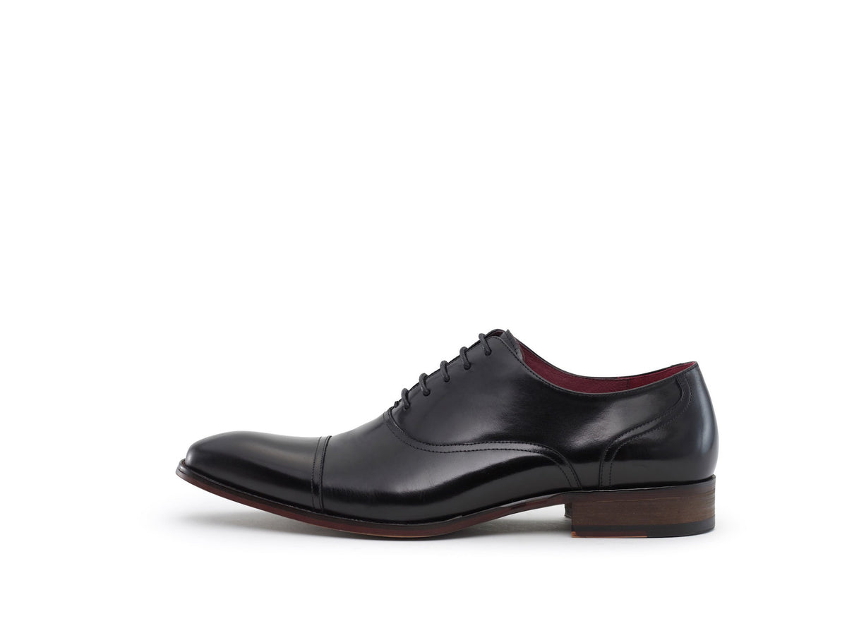 The Verrocchio Dress Shoe in Black Calfskin
