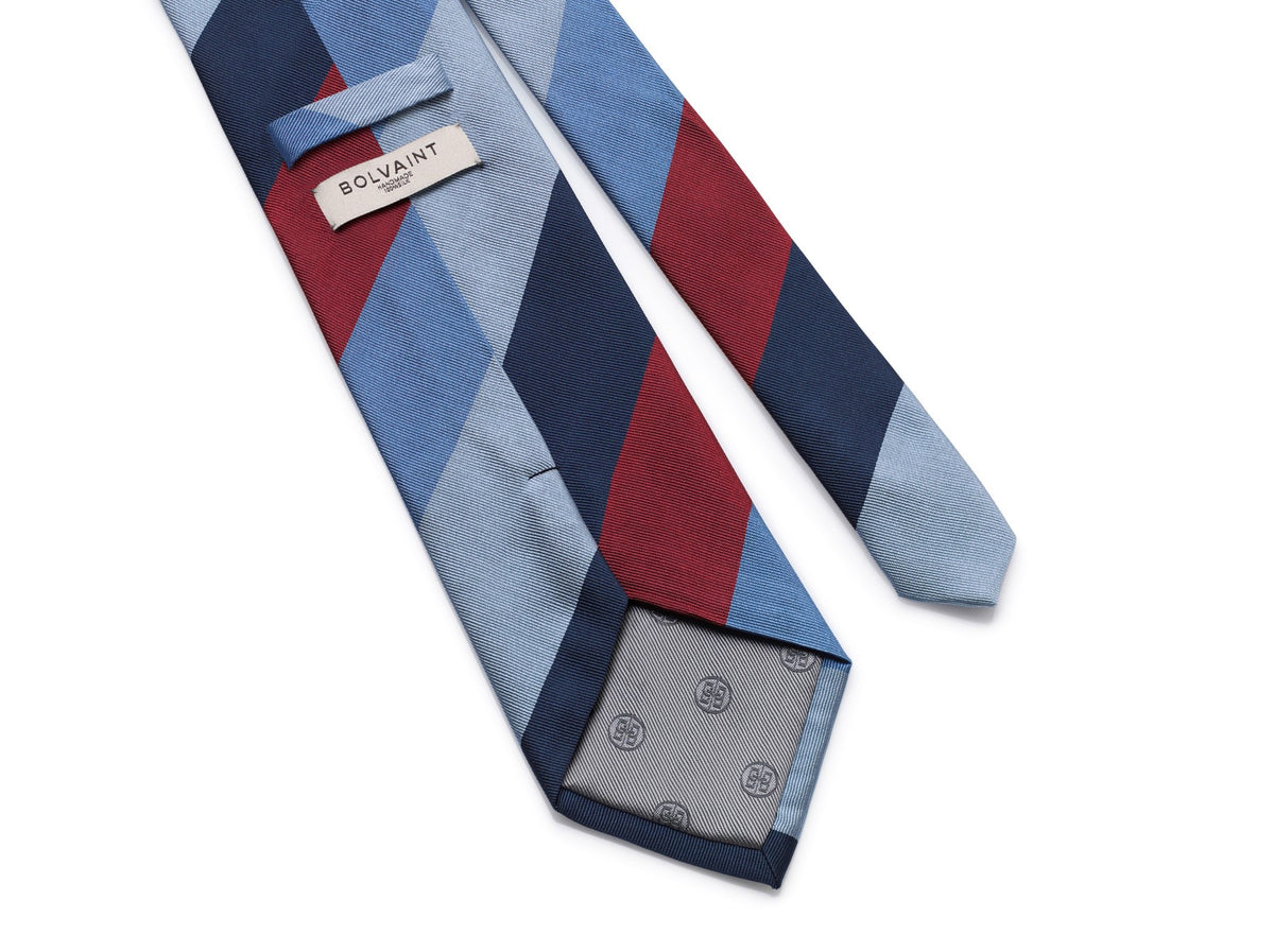 Tabit Autumn Stripe Silk Tie