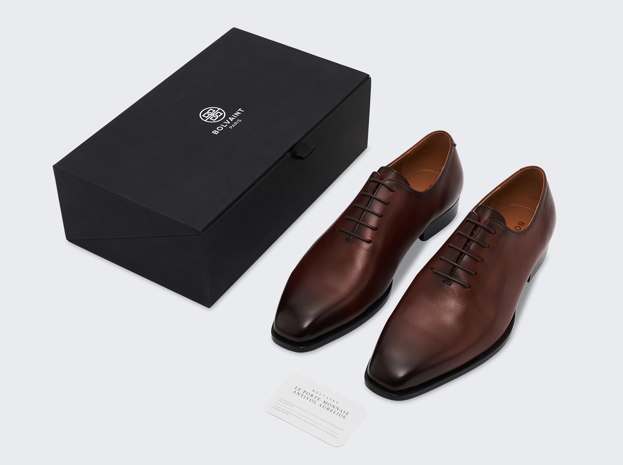 Bolvaint Tarragona Whole Cut Leather Dress Shoes