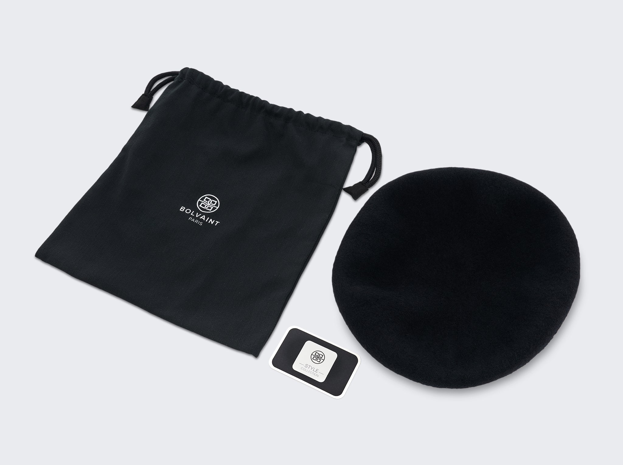 Bolvaint Fleur Beret Black