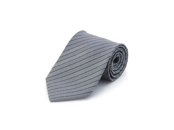 Tabit Tinsmith Stripe Silk Tie