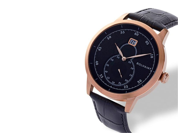 The Mallory Noir in Rose Gold