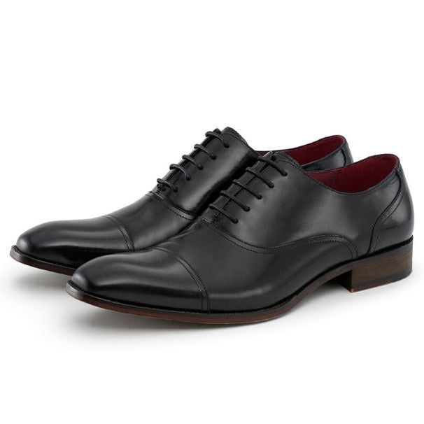 The Verrocchio Dress Shoe in Black Calfskin