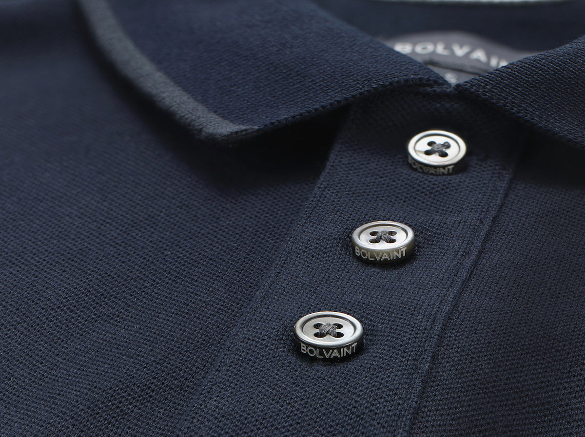 Abreu Polo Shirt in Deep Navy
