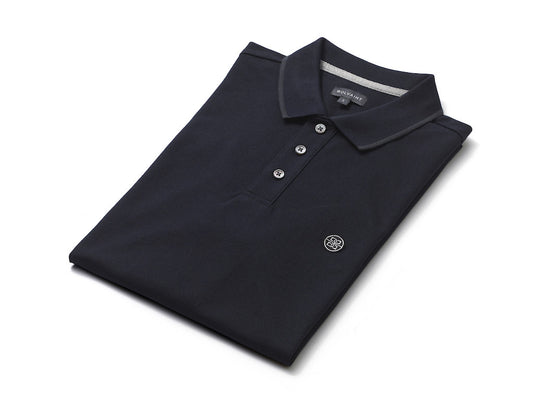 Abreu Polo Shirt in Deep Navy