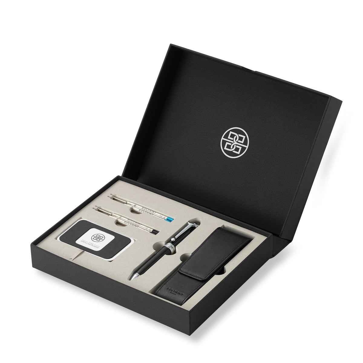 Odyssey Sévigné Pen Set – Onyx Black and Prussian Blue