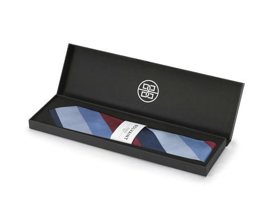 Tabit Autumn Stripe Silk Tie