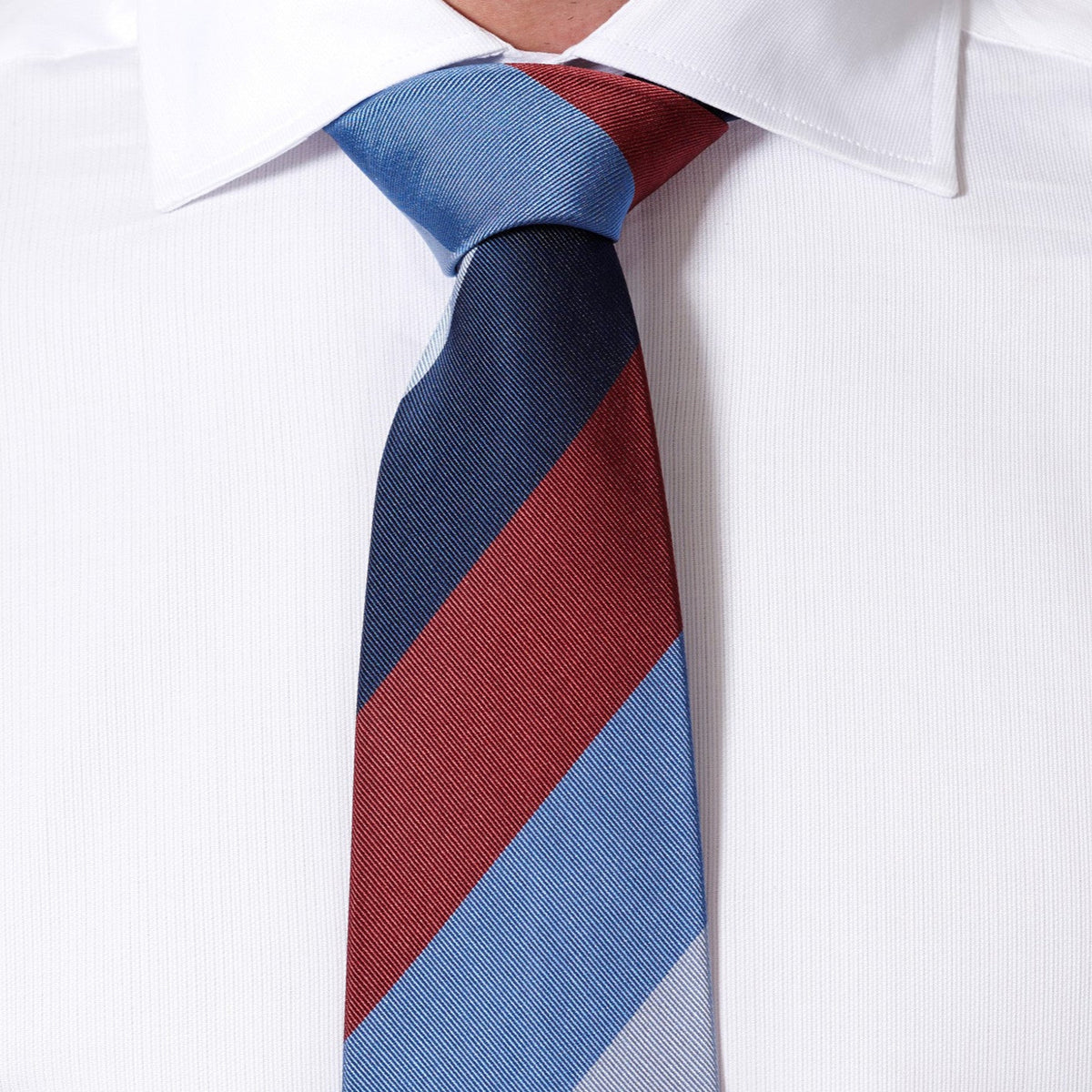 Tabit Autumn Stripe Silk Tie